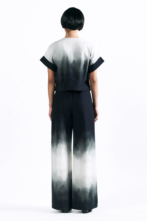 Midnight Wash Kimono Top