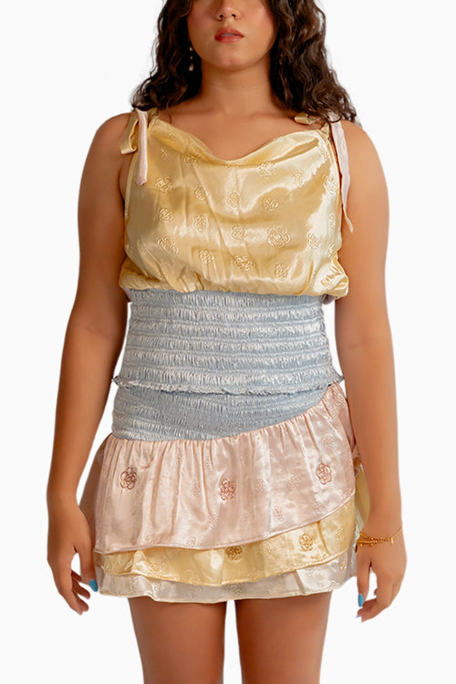 Flower Girl Top and Skort Set