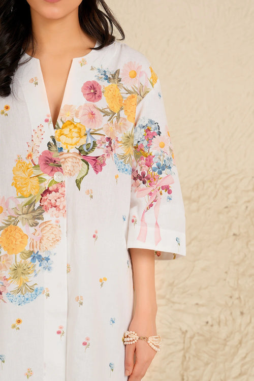 Gardenia Kurta Shirt Co-ord Set