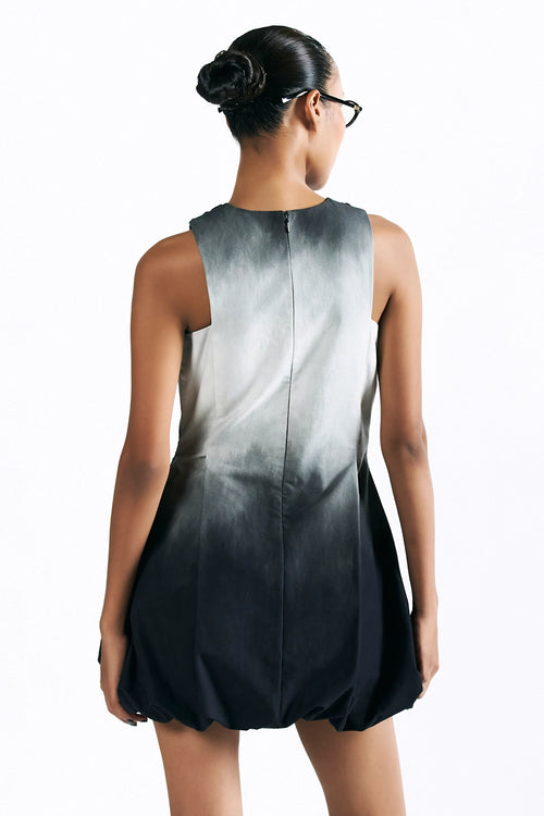 Midnight Wash Balloon Dress