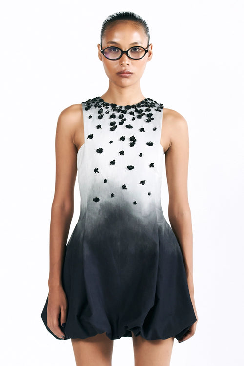 Midnight Wash Balloon Dress