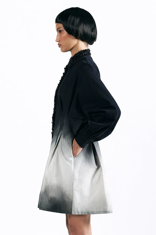 Midnight Wash Kimono Dress