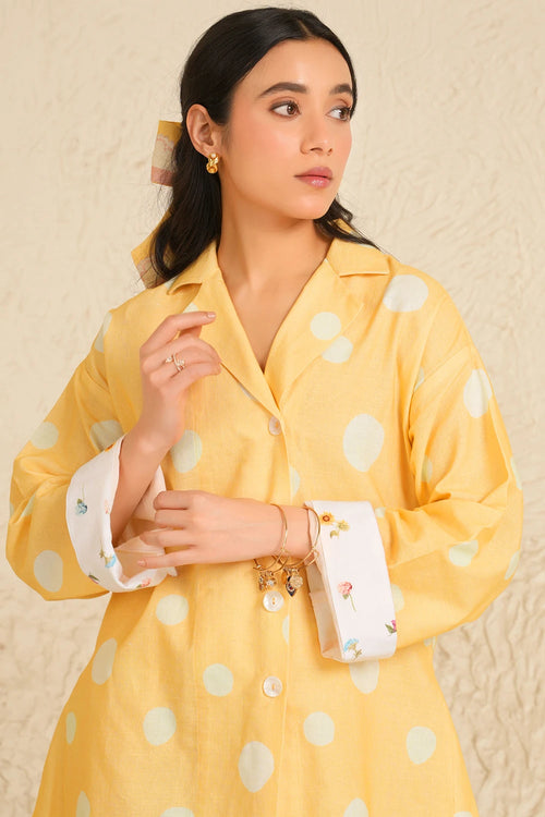 Marigold Shirt Tunic Set
