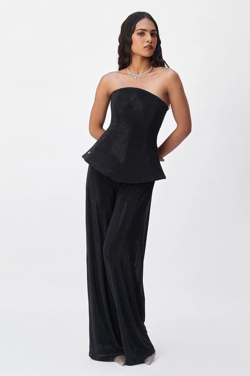 Black Murti Set With Pants