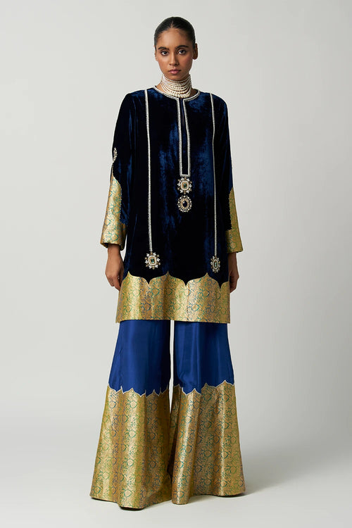 Sapphire Amara Velvet Kurta