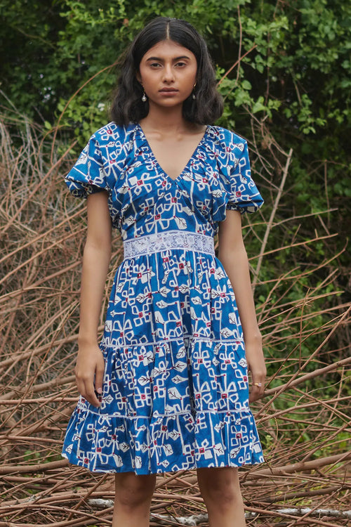 Barbecue Day Desert Bluebell Dress