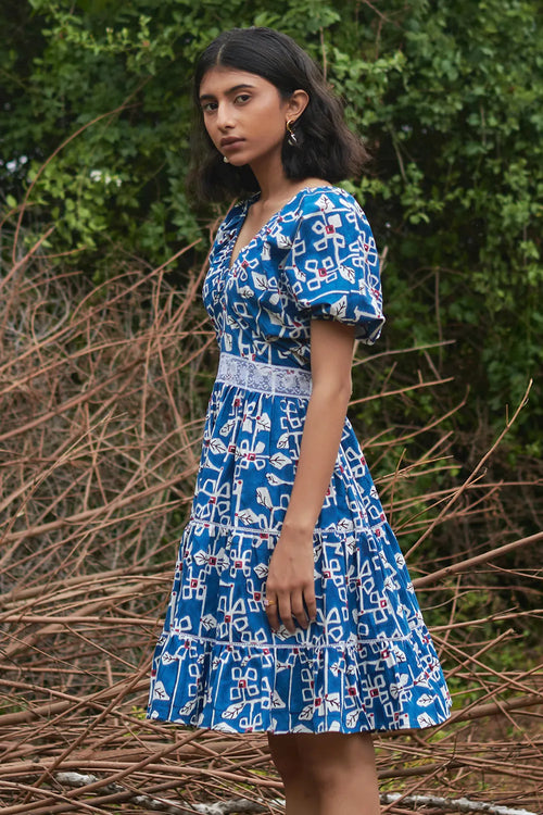 Barbecue Day Desert Bluebell Dress