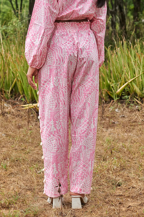 Meadow Smocked Trousers