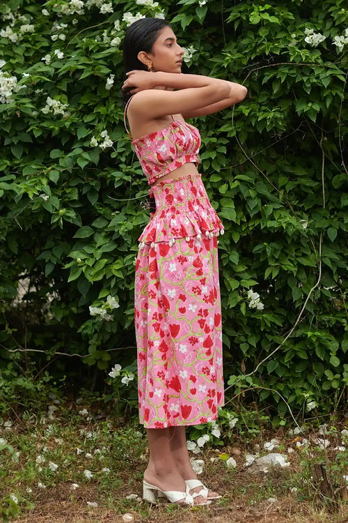 Le Blush Fleur Sundowner Co-ord Set