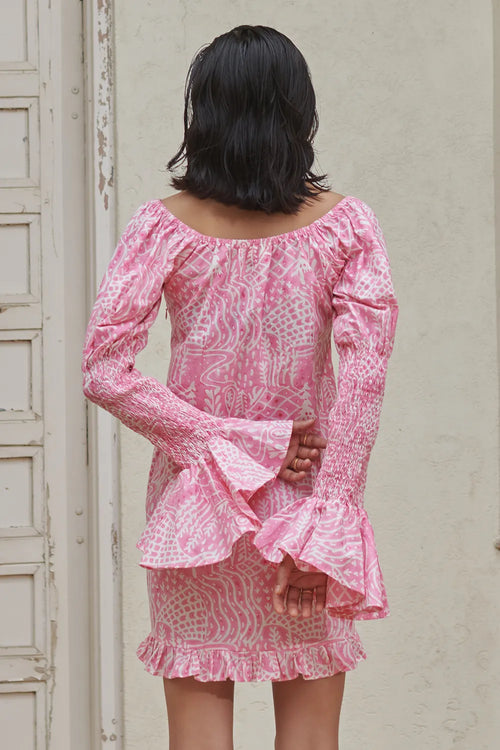 Meadow Print Mini Dress