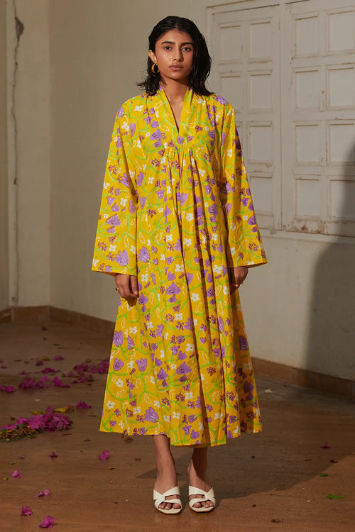 Madeleine Lemon Fleur Dress