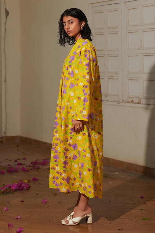 Madeleine Lemon Fleur Dress
