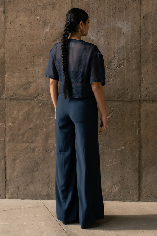 Repurposed Space Blue Co-ord Set