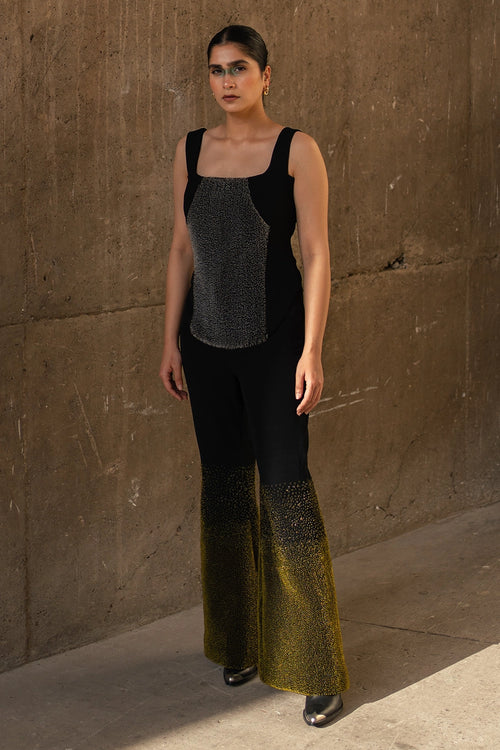 Black Gradated Comfort Co-ord Set