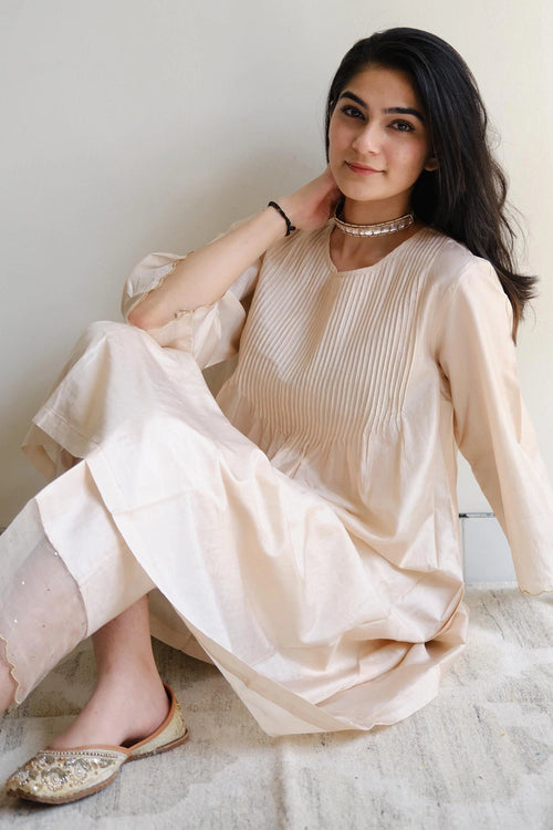Pearl Silk Kurta Set
