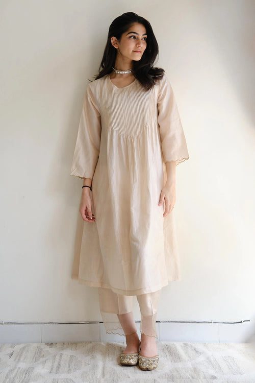 Pearl Silk Kurta Set