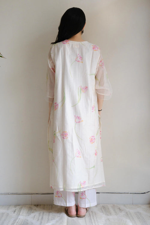 Ivory Tulip Kurta Set