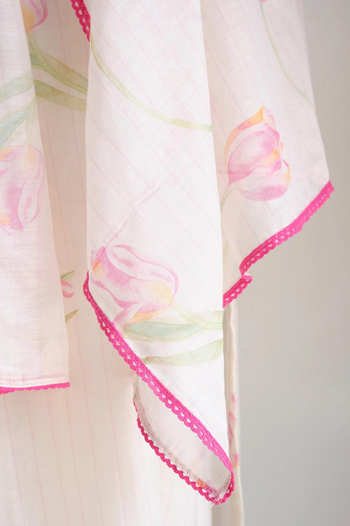 Ivory Tulip Kurta Set
