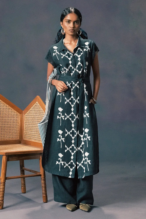 Indigo Co-ord Set