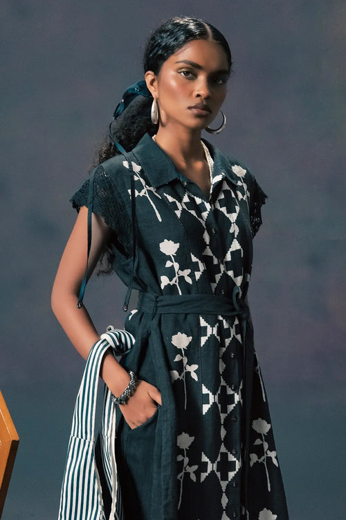 Indigo Co-ord Set