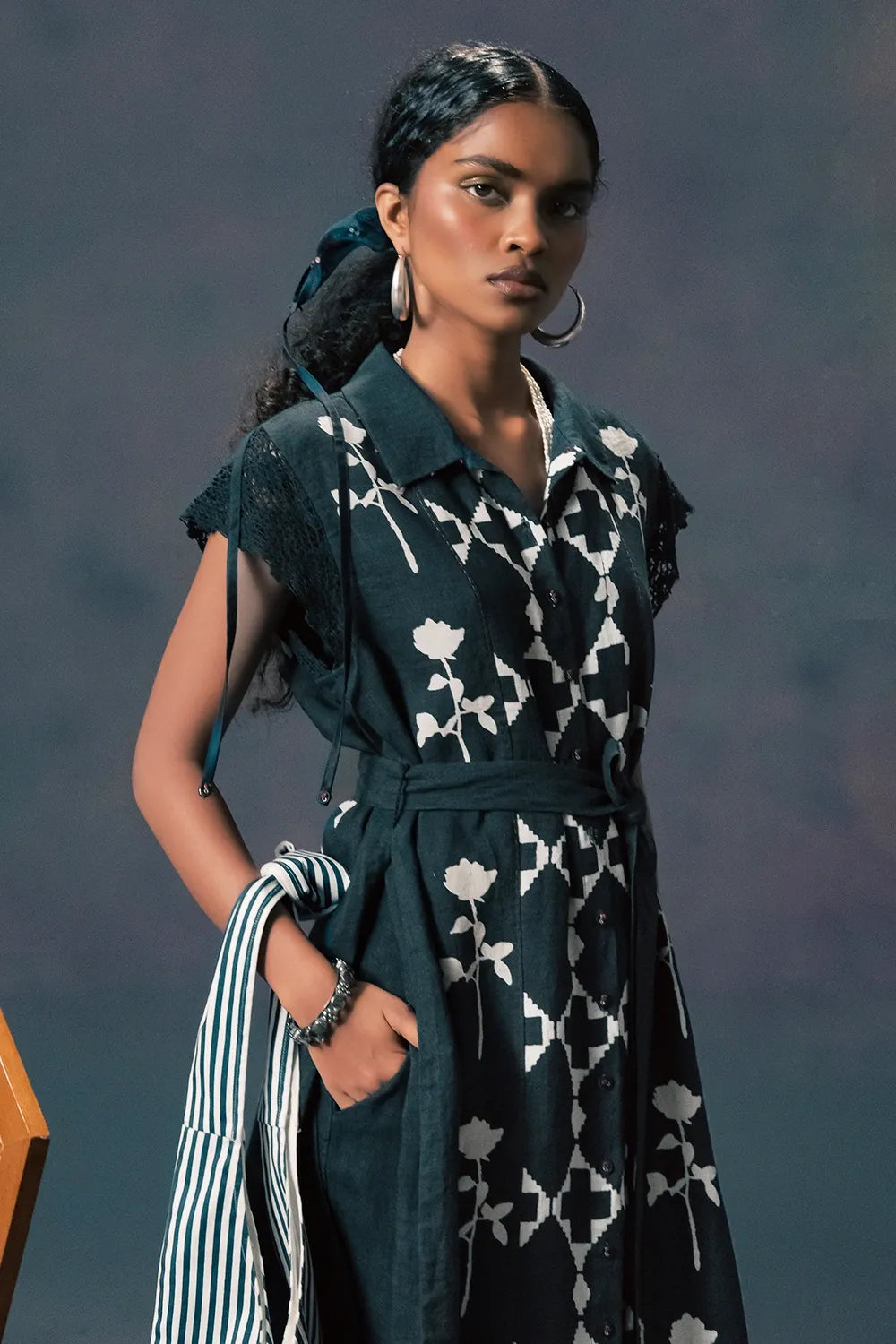 Indigo Co-ord Set
