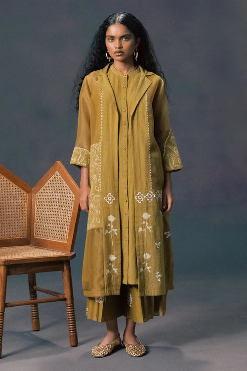 Moss Green Jacket Co-ord Set