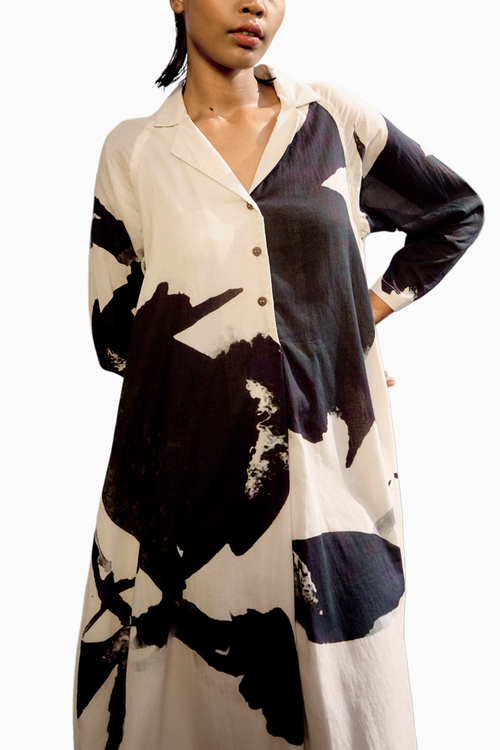 Black Phoebe Dress