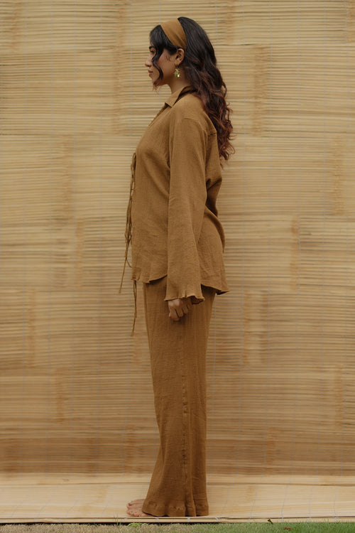 Brown Crushed Set