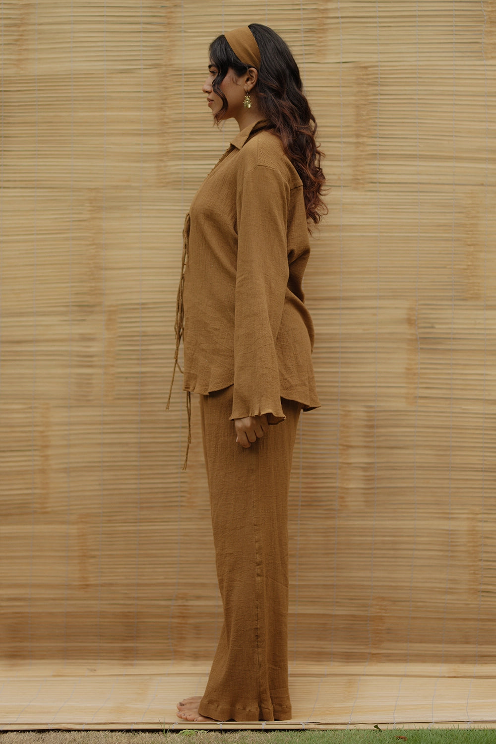 Brown Crushed Set