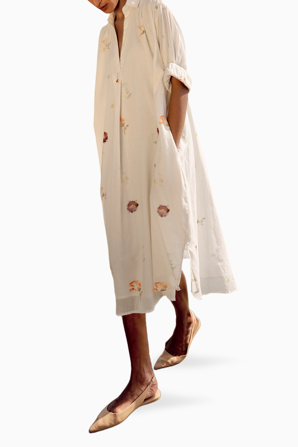 Dove Shirt Dress