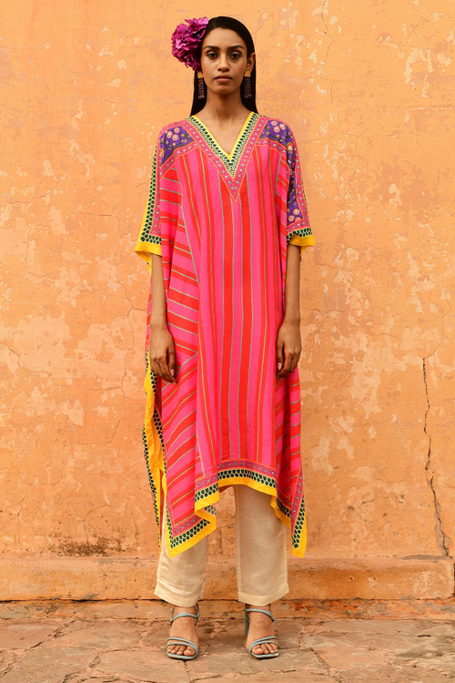 Mehak Kaftan and Pants Set
