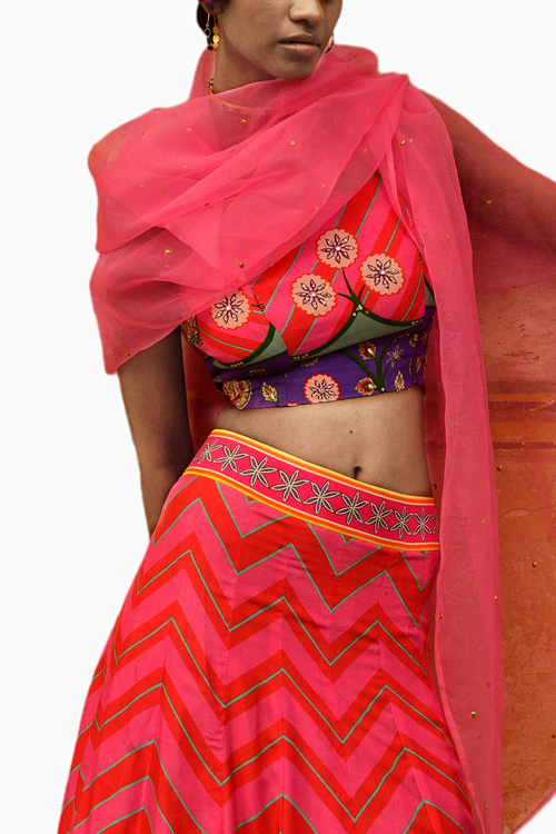 Mastani Lehenga Top with Dupatta