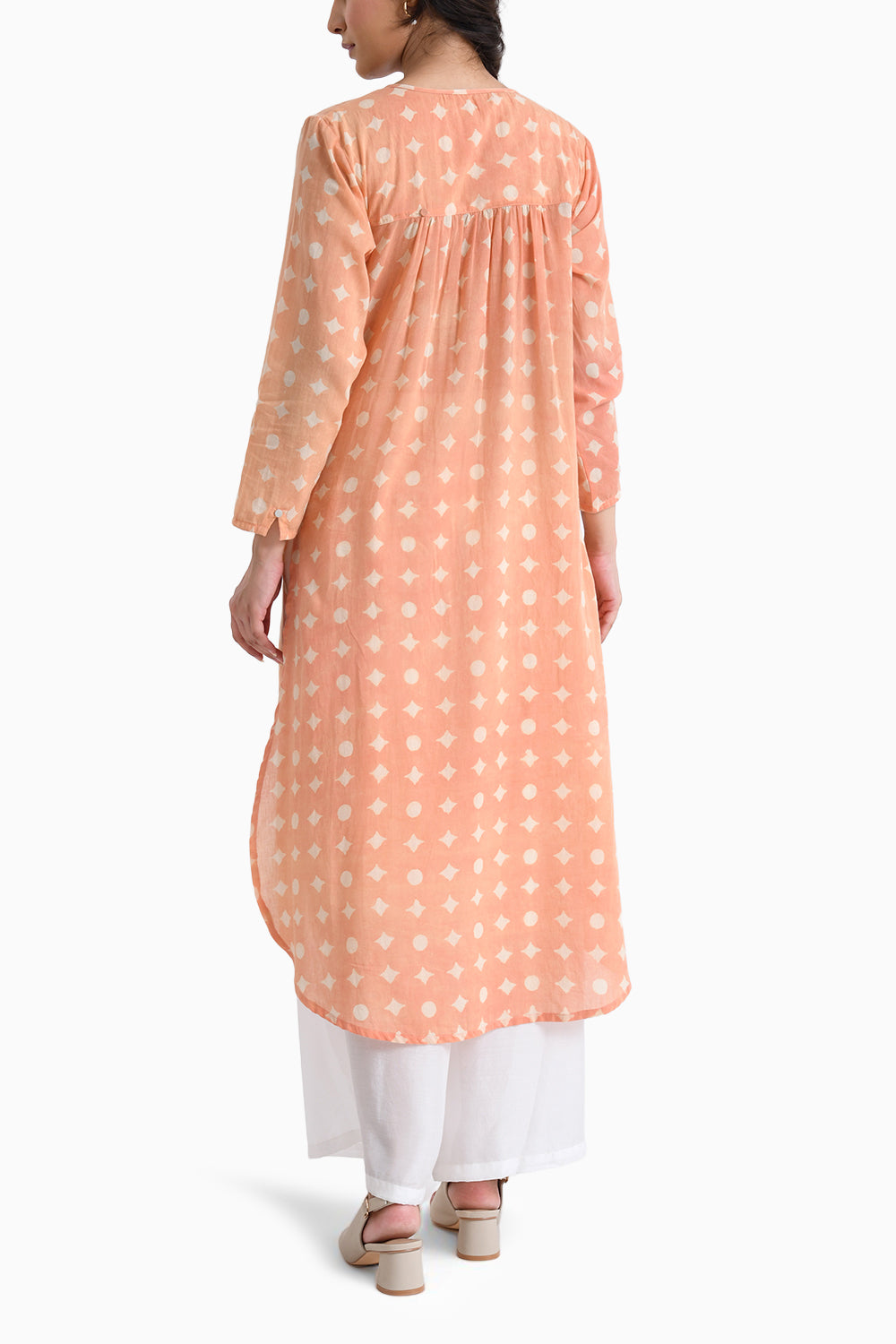 Pink Sunkissed Kurta with Pants