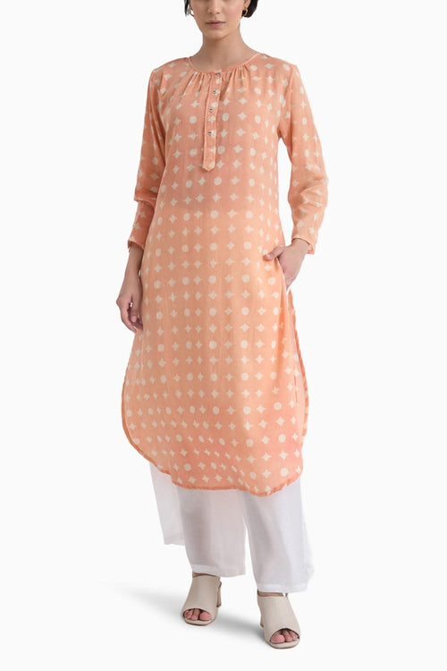 Pink Sunkissed Kurta with Pants