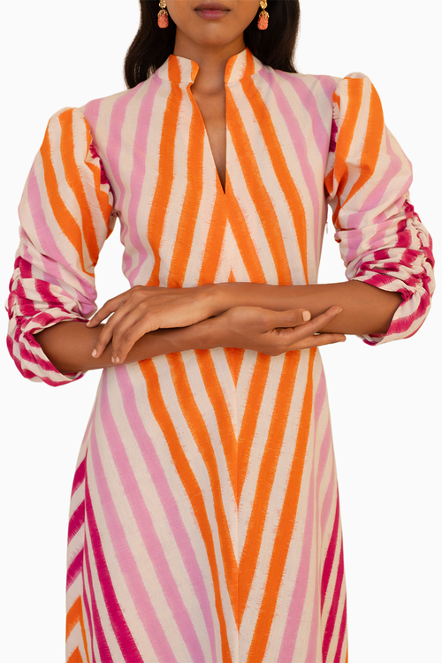 Multicolor Illusion Dress