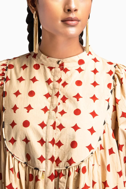 Voyage Red Midi Dress