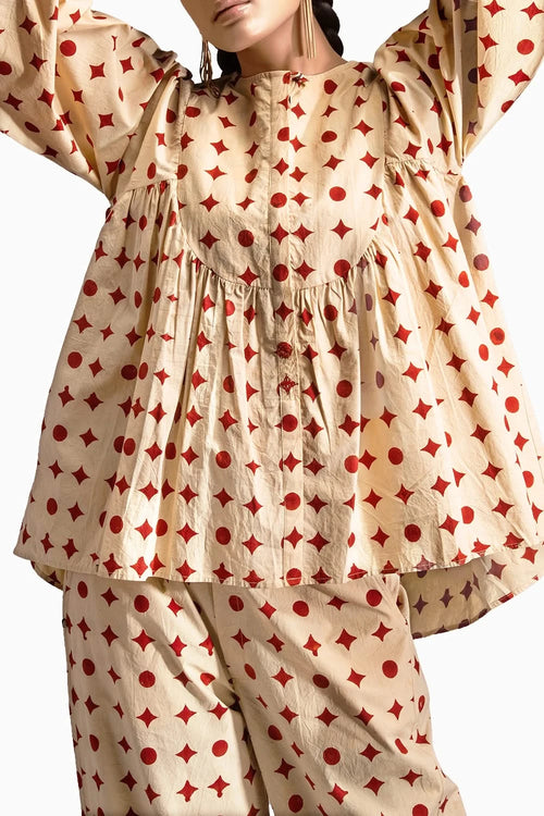 Swing Red Co-ord Set