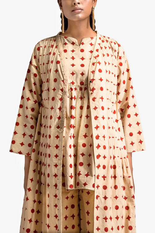 Venus Layers Crimson Co-ord Set