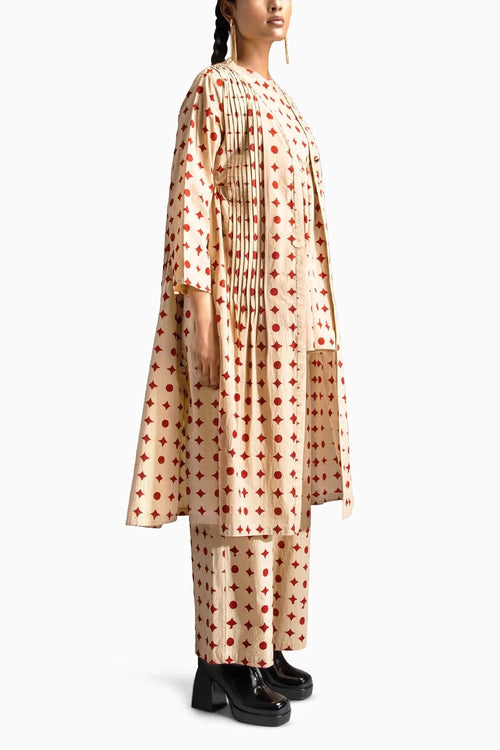 Venus Layers Crimson Co-ord Set