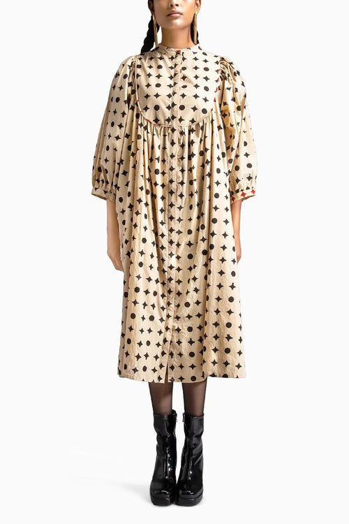 Voyage Black Midi Dress