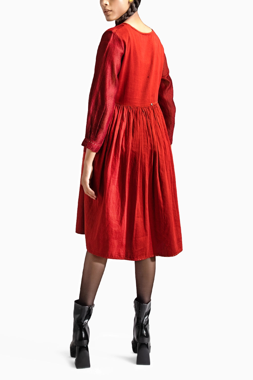 Nomad Crimson Midi Dress