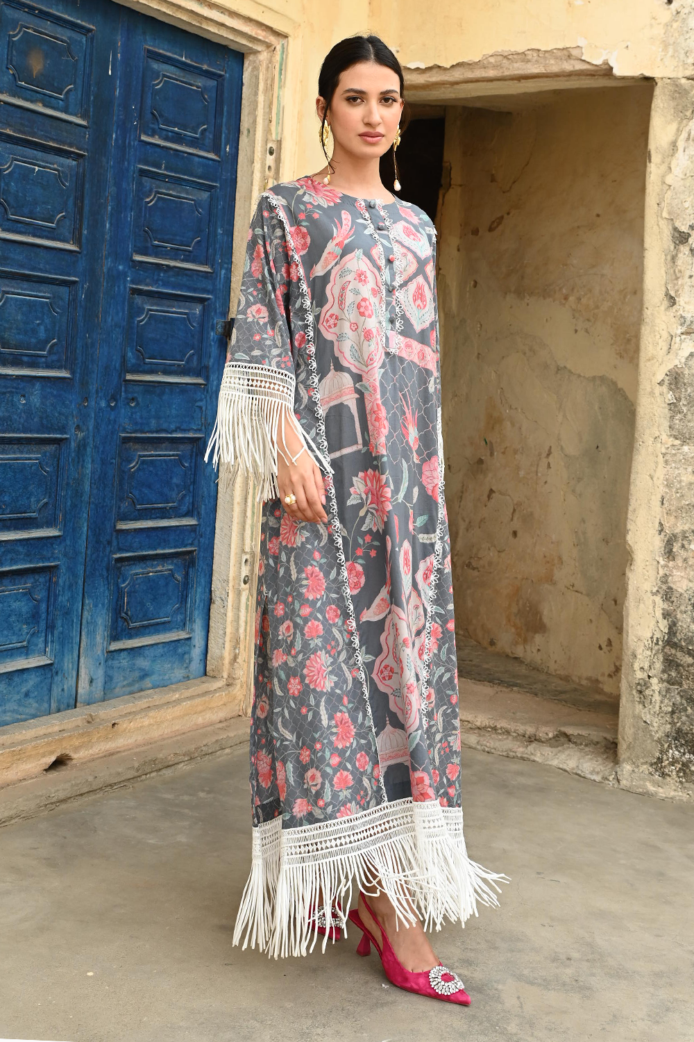 Saleti Barkha Kaftan