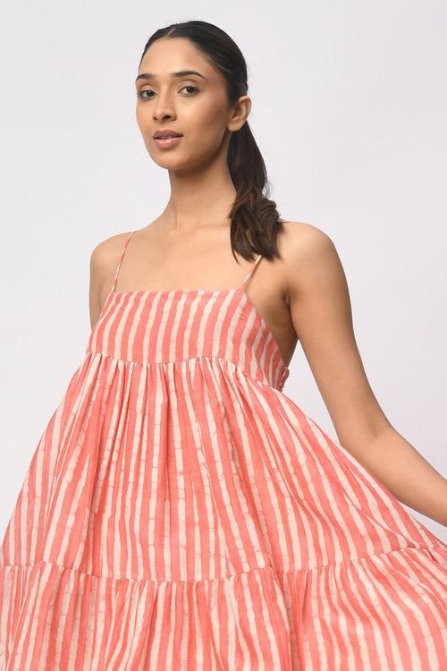 Coral Strappy Set