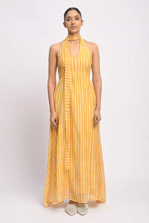 Sunkissed Halter Dress