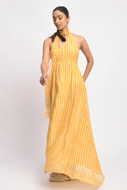Sunkissed Halter Dress