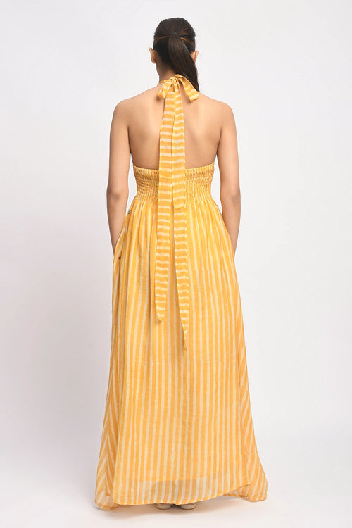 Sunkissed Halter Dress