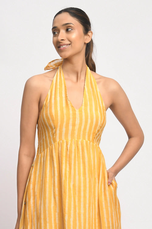 Sunkissed Halter Dress