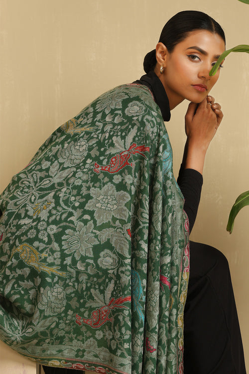 Fauna Cashmere Stole