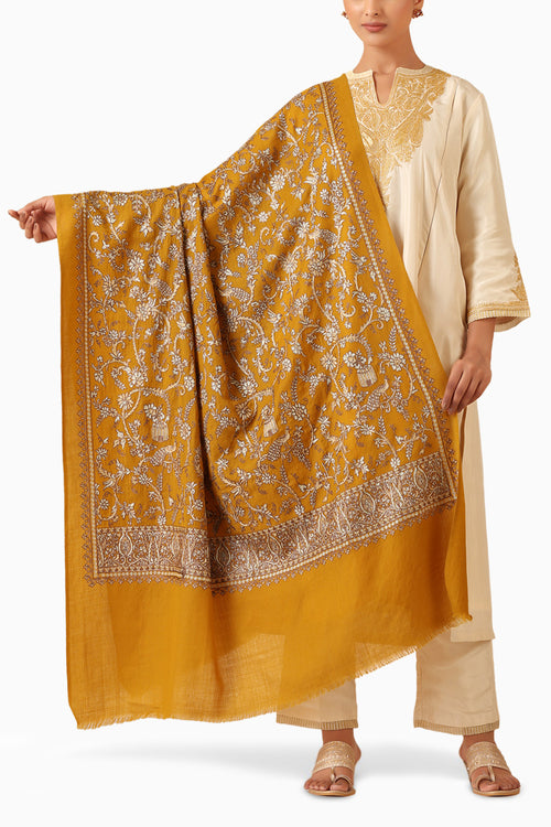 Zania Cashmere Fine Wool Shawl