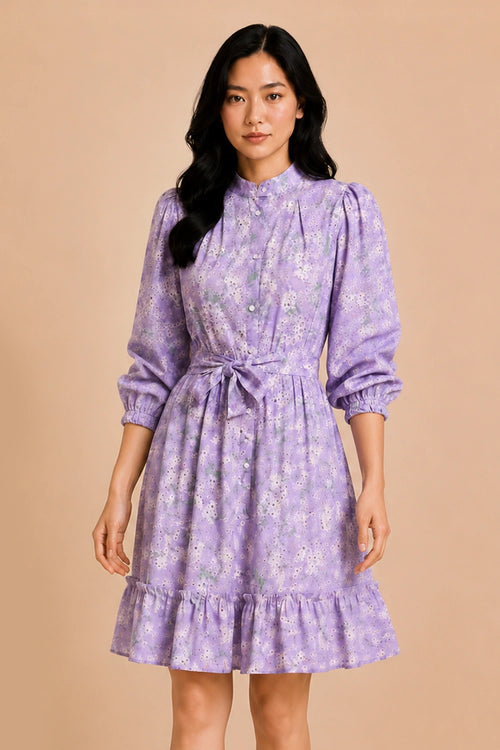 Lavender Bloom Dress